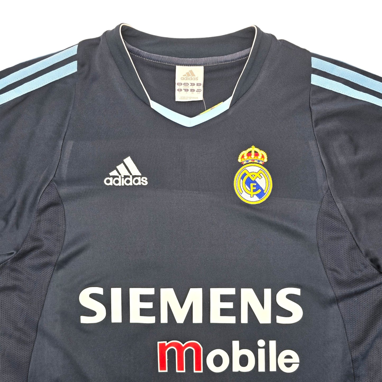 2003/04 Real Madrid Away Football Shirt (S) Adidas #23 Beckham