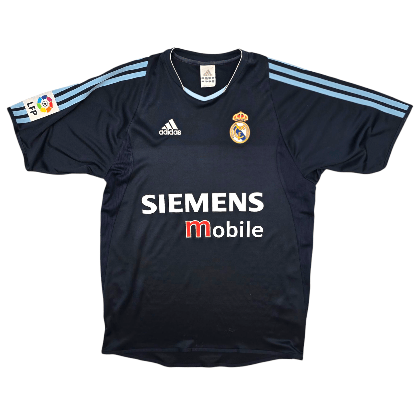 2003/04 Real Madrid Away Football Shirt (S) Adidas #5 Zidane