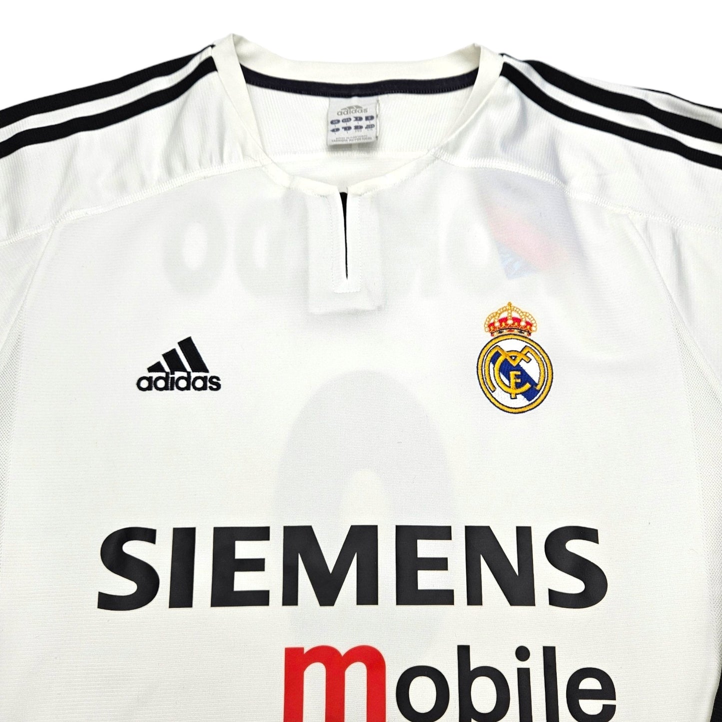 2003/04 Real Madrid Home Football Shirt (L) Adidas #9 Ronaldo