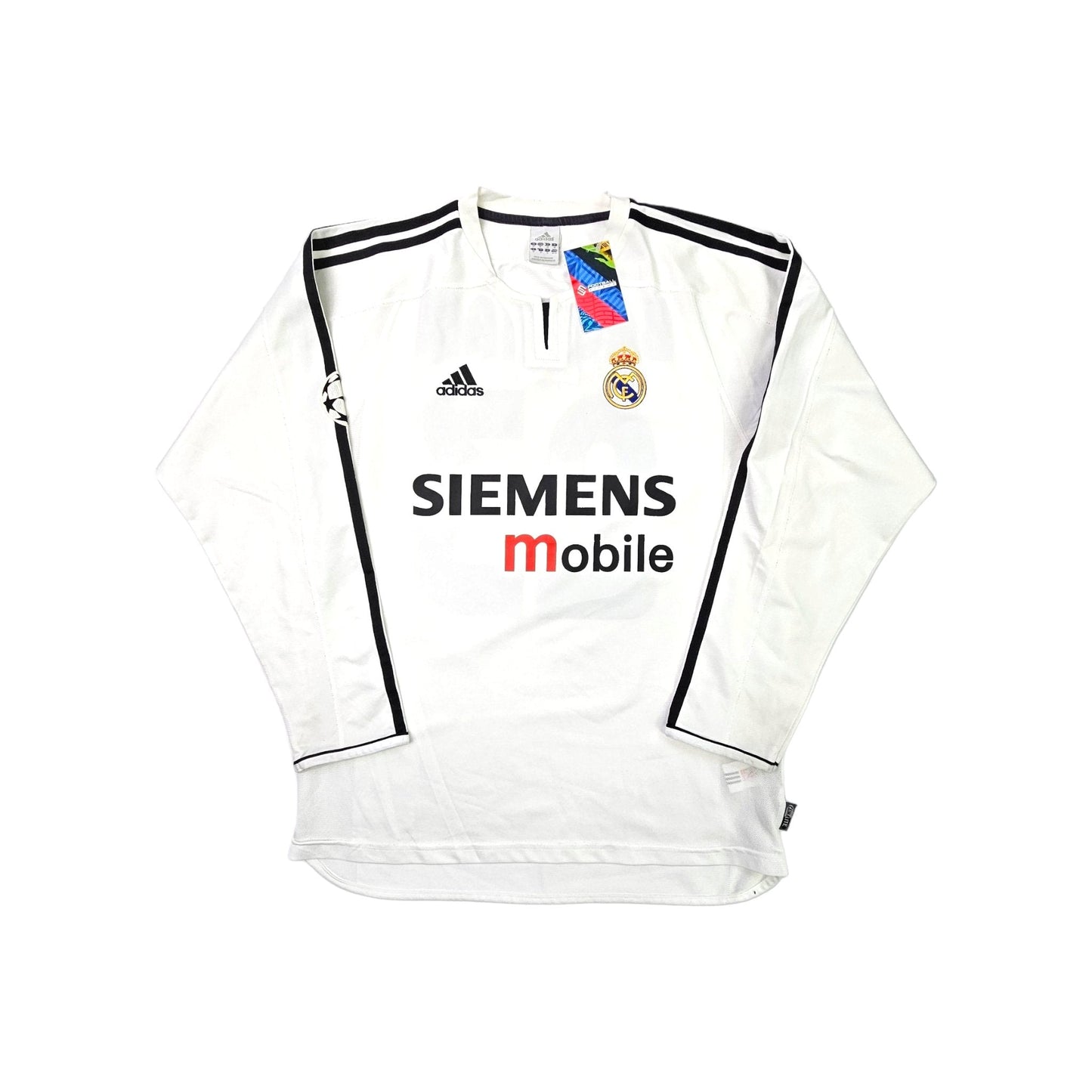2003/04 Real Madrid Home Football Shirt (M) Adidas #23 Beckham