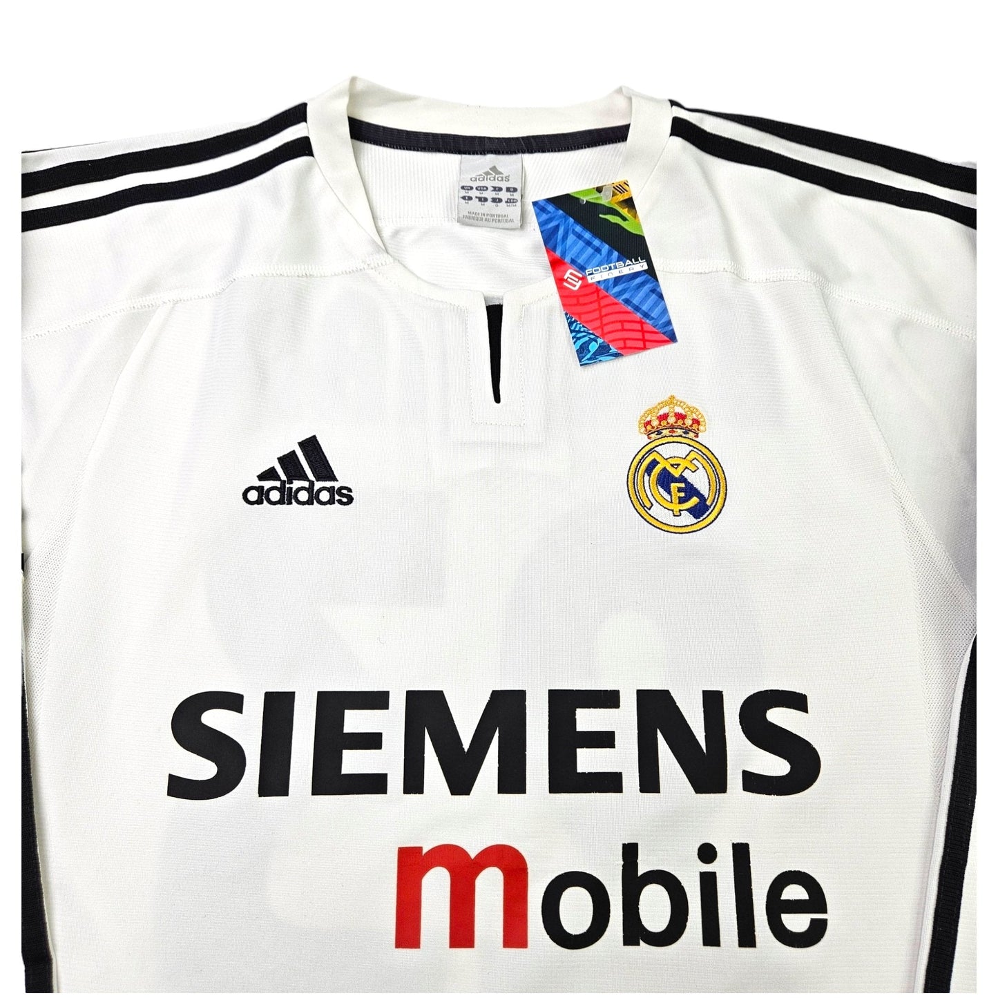 2003/04 Real Madrid Home Football Shirt (M) Adidas #23 Beckham