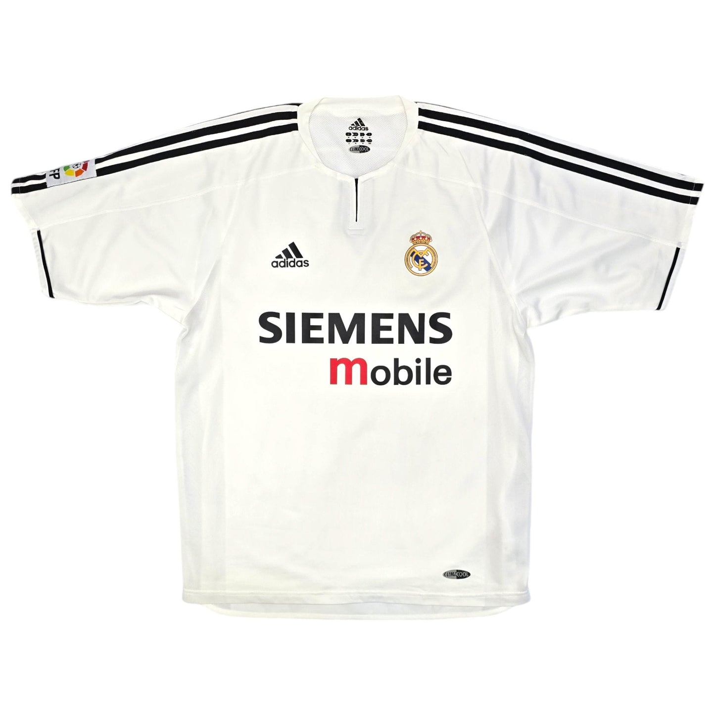 2003/04 Real Madrid Home Football Shirt (M) Adidas #23 Beckham (Player Version)