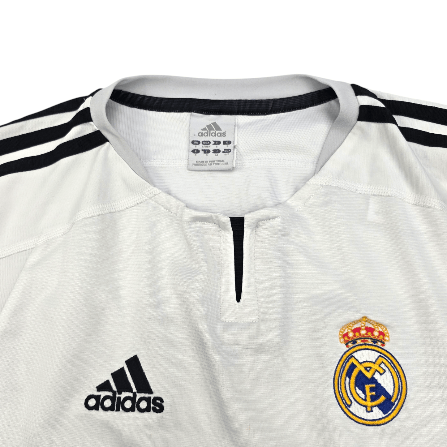 2003/04 Real Madrid Home Football Shirt (S) Adidas #23 Beckham