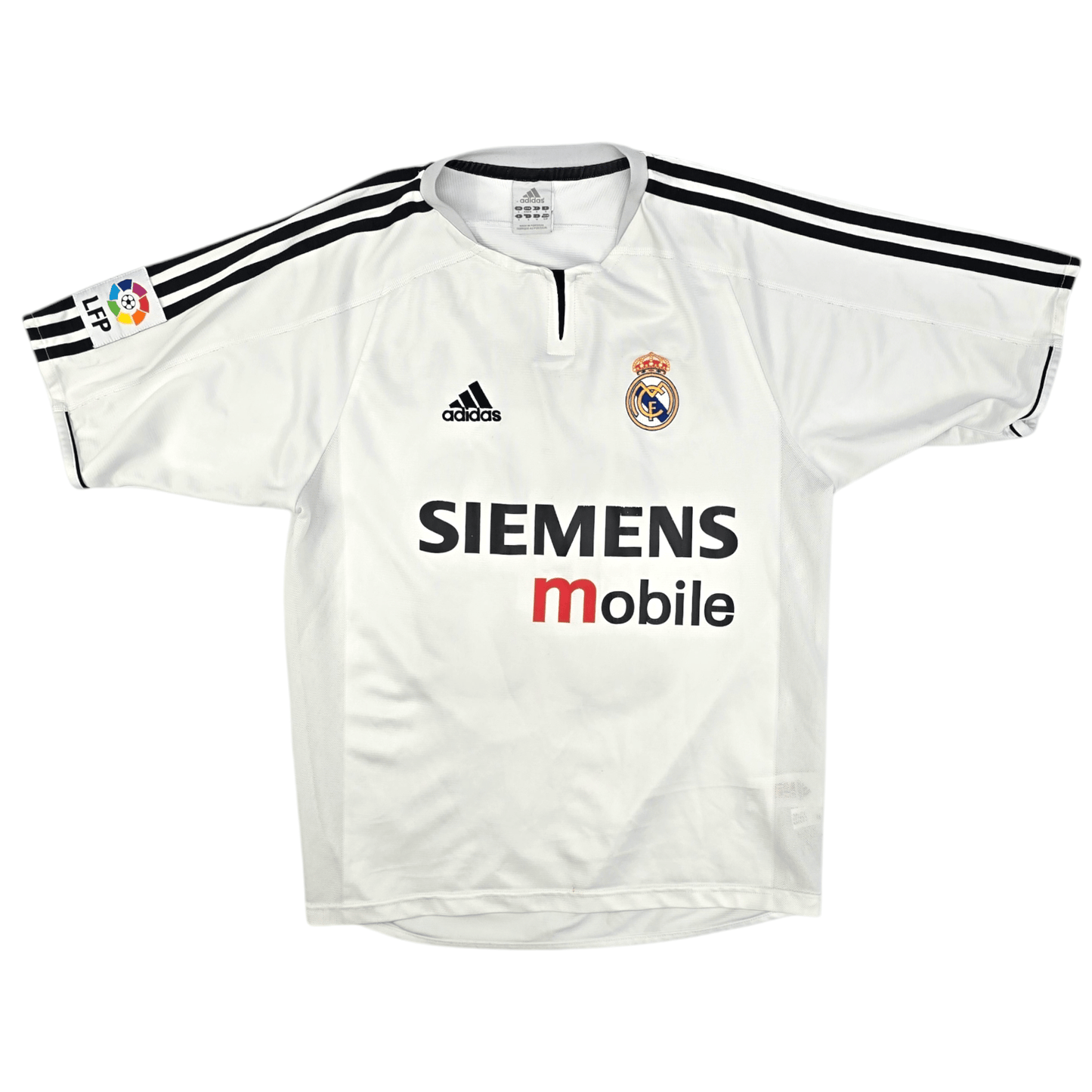 2003/04 Real Madrid Home Football Shirt (S) Adidas #23 Beckham