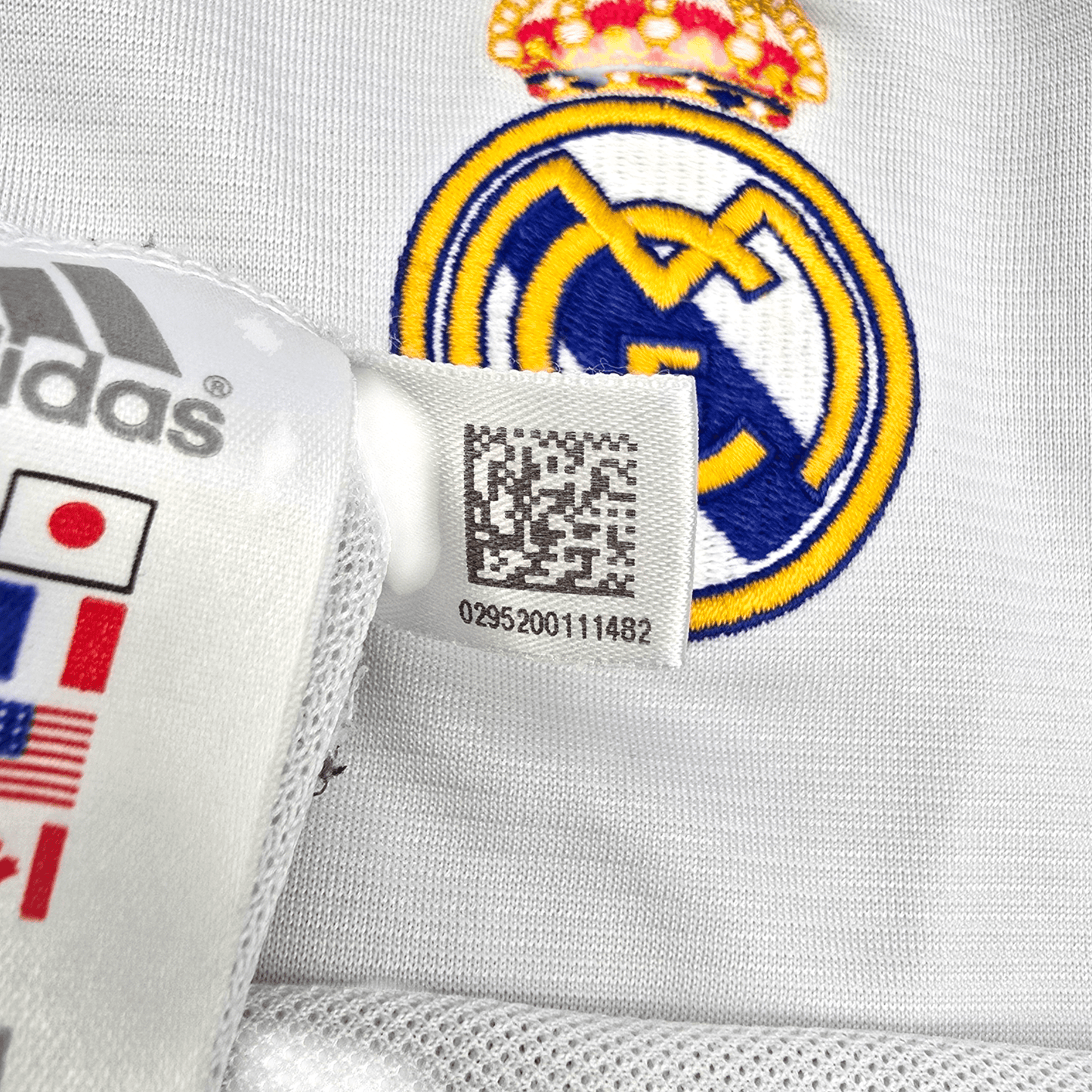 2003/04 Real Madrid Home Football Shirt (S) Adidas #23 Beckham