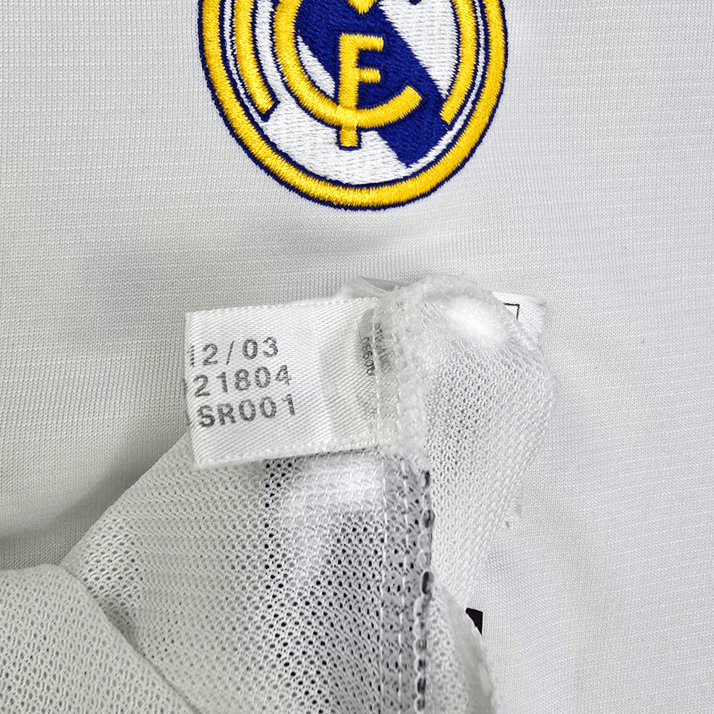 2003/04 Real Madrid Home Football Shirt (XL) Adidas #23 Beckham