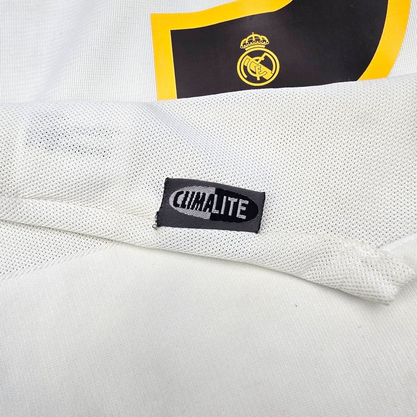 2003/04 Real Madrid Home Football Shirt (XL) Adidas #3 R.Carlos (UCL)