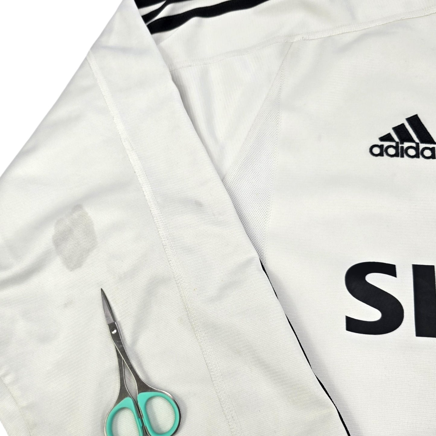 2003/04 Real Madrid Home Football Shirt (XL) Adidas #3 R.Carlos (UCL)