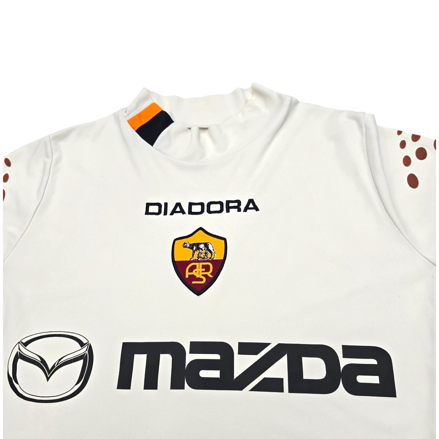 2003/04 Roma Away Football Shirt (M) Diadora