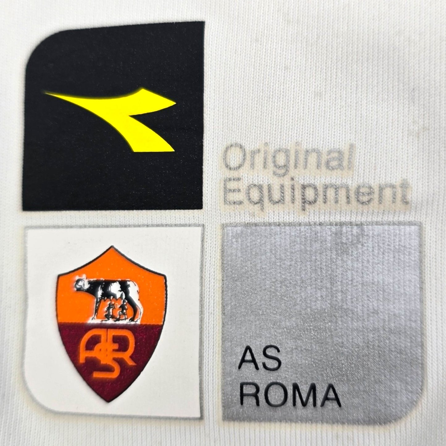 2003/04 Roma Away Football Shirt (M) Diadora