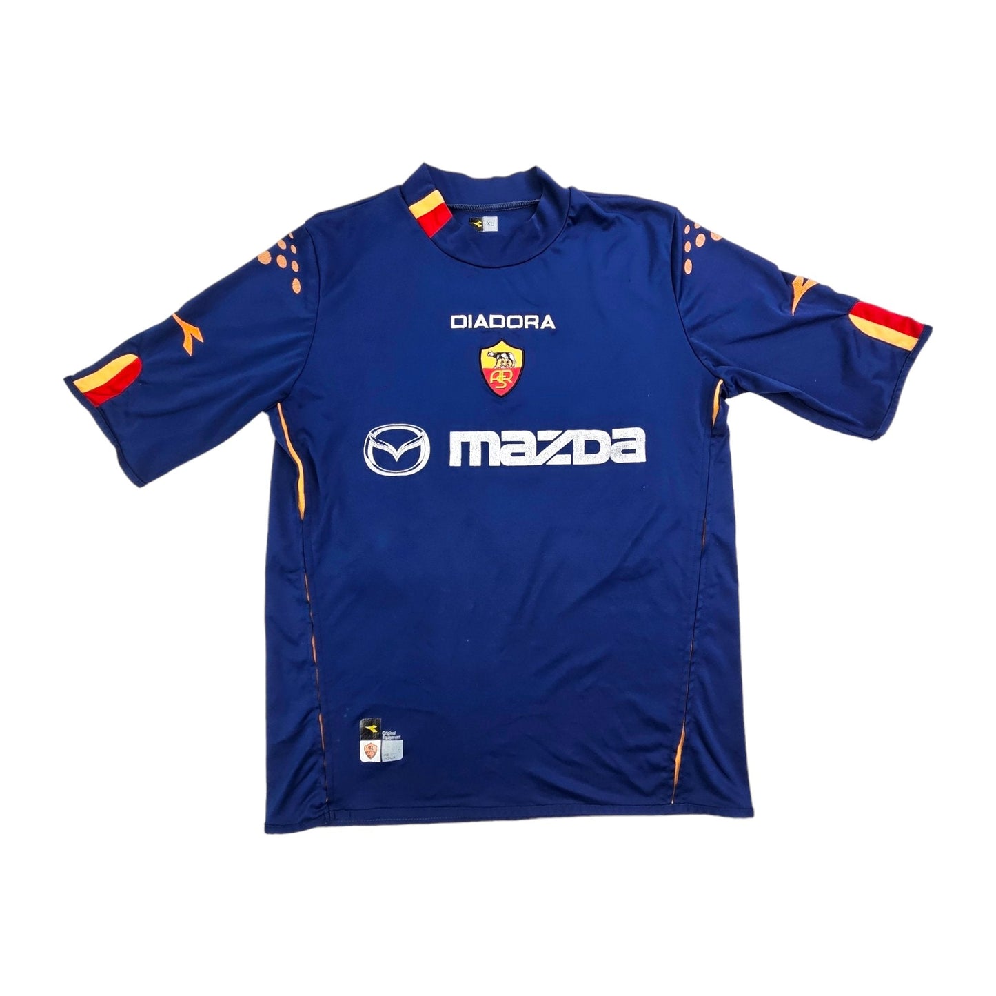 2003/04 Roma Forth Football Shirt (XL) Diadora #10 Totti