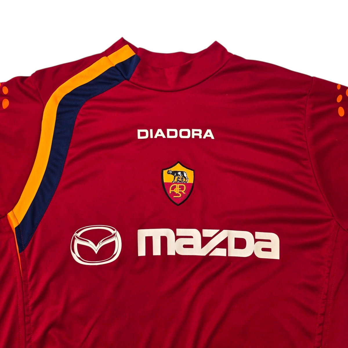 2003/04 Roma Home Football Shirt (XL) Diadora #10 Totti