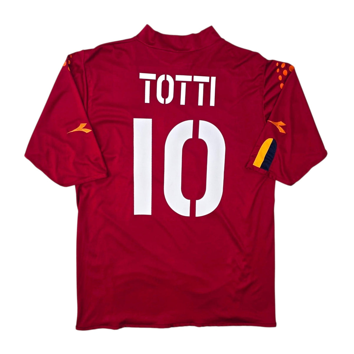 2003/04 Roma Home Football Shirt (XL) Diadora #10 Totti