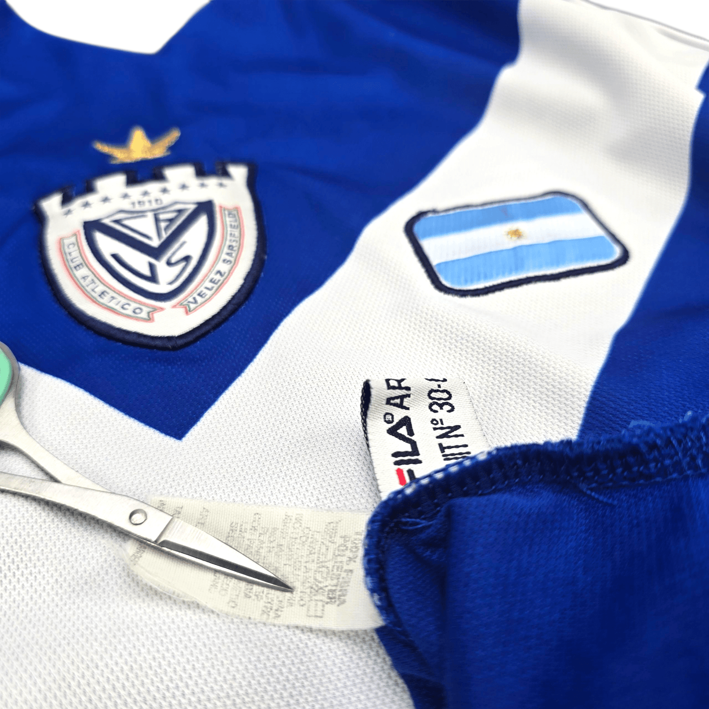 2003/04 Vélez Sarsfield Away Football Shirt (XL) FILA