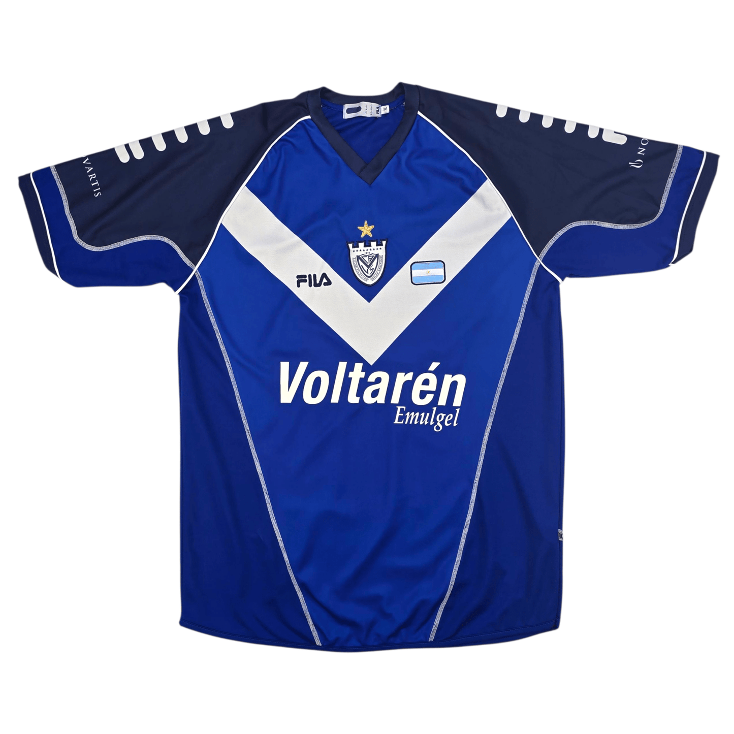 2003/04 Vélez Sarsfield Away Football Shirt (XL) FILA