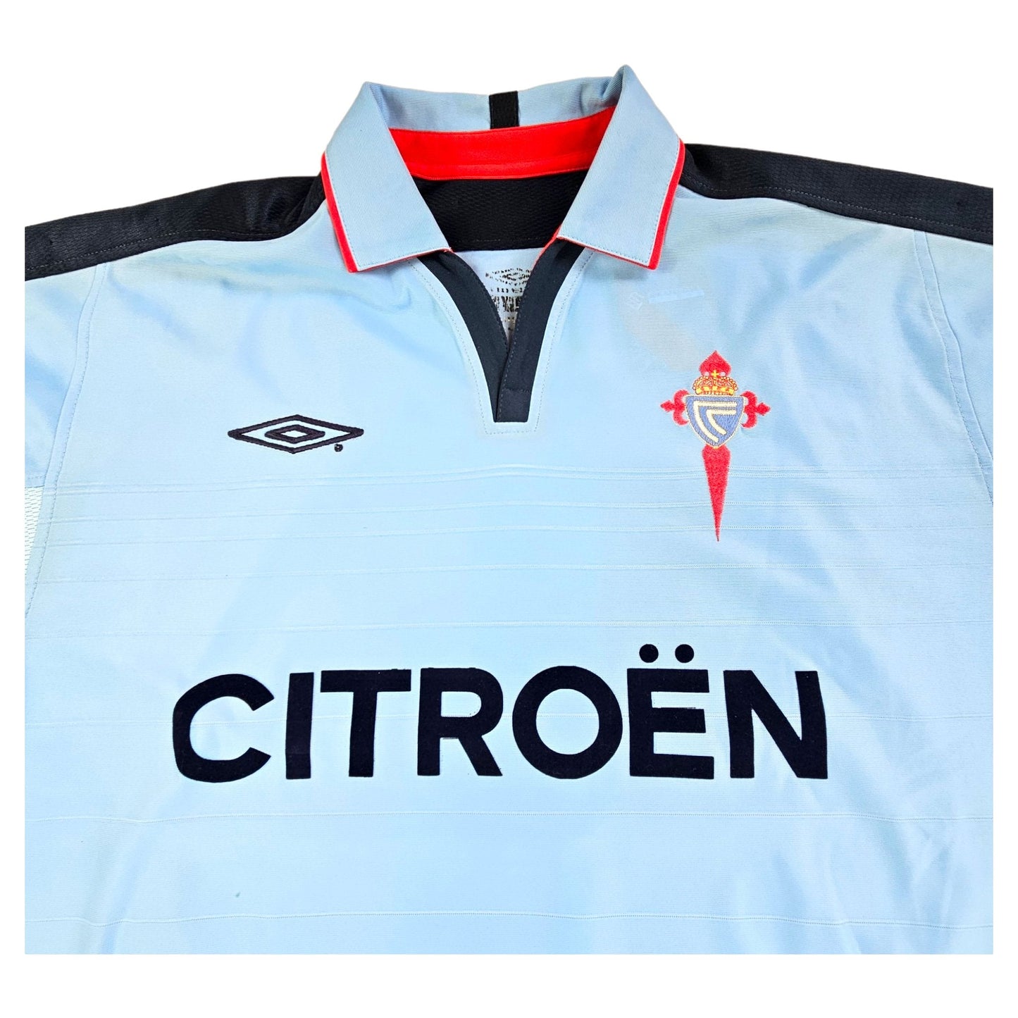2003/05 Celta Vigo Home Football Shirt (L) Umbro # 10 Mostovoi