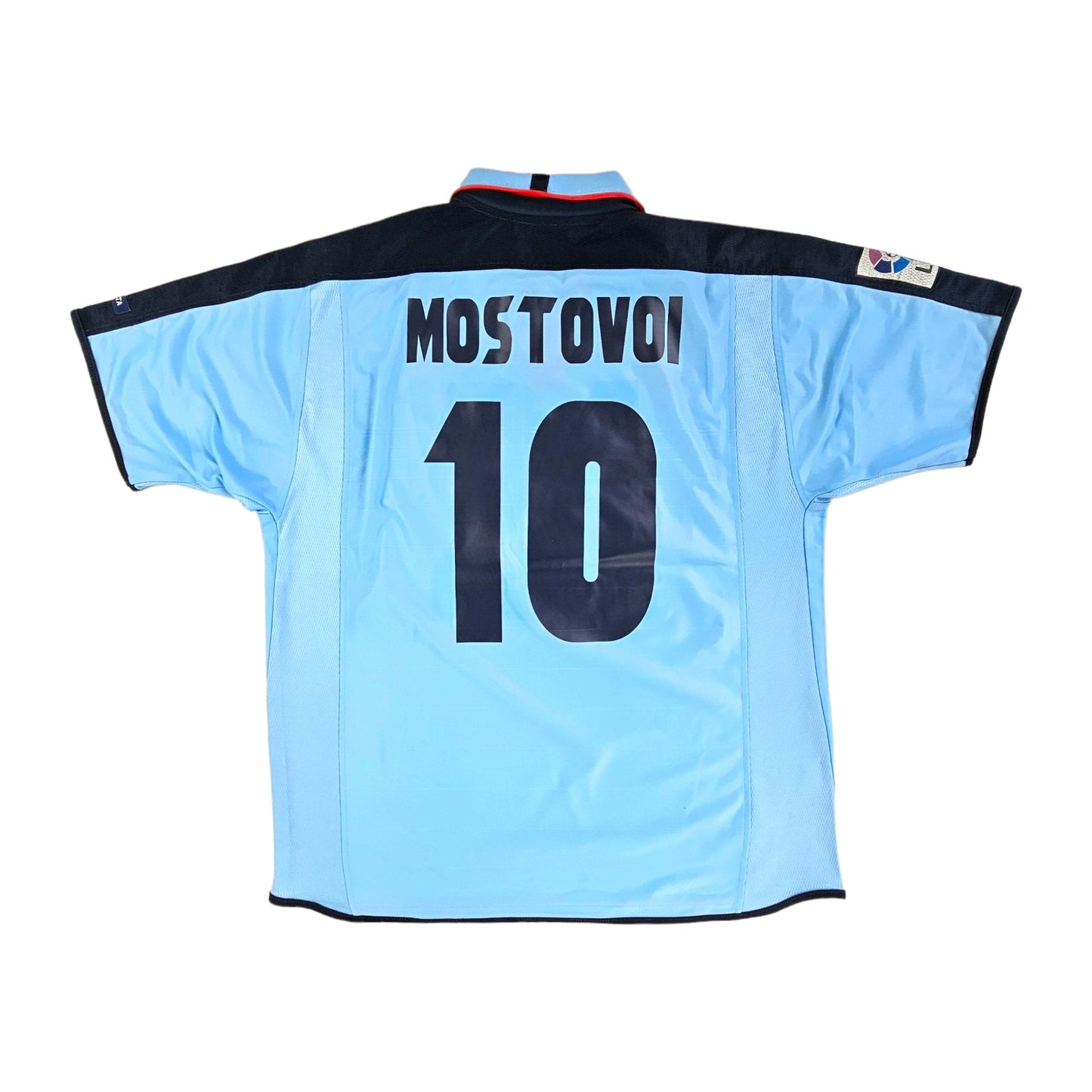 2003/05 Celta Vigo Home Football Shirt (L) Umbro # 10 Mostovoi