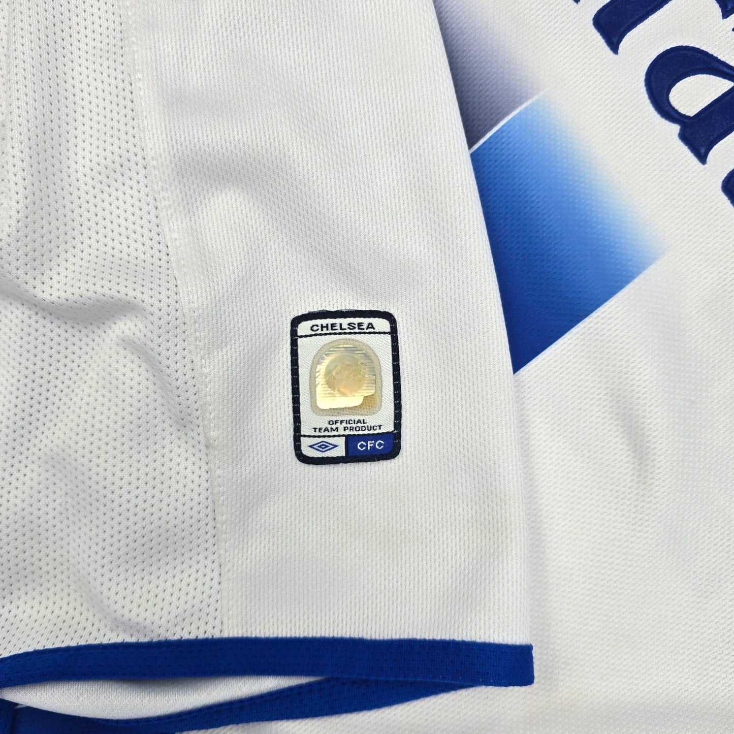2003/05 Chelsea Away Football Shirt (L) #11 Duff (UCL)