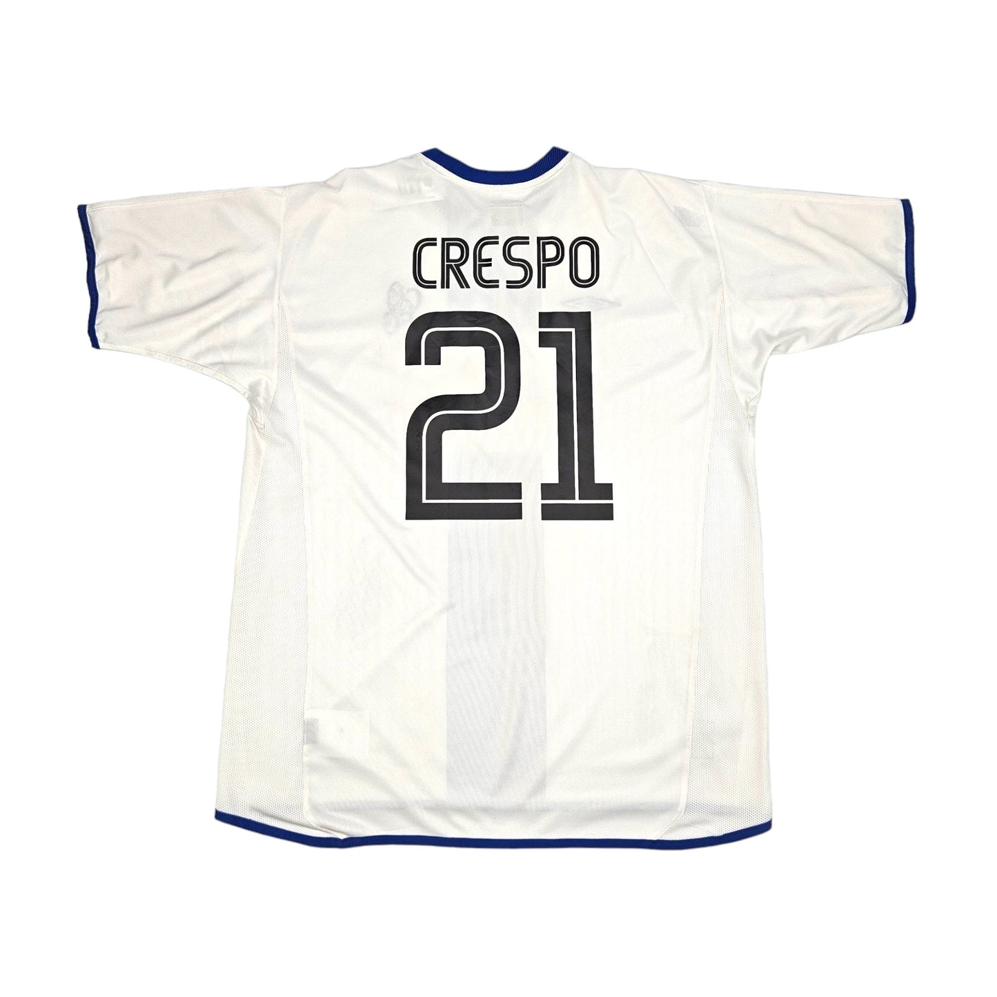 2003/05 Chelsea Away Football Shirt (XL) Umbro #21 Crespo