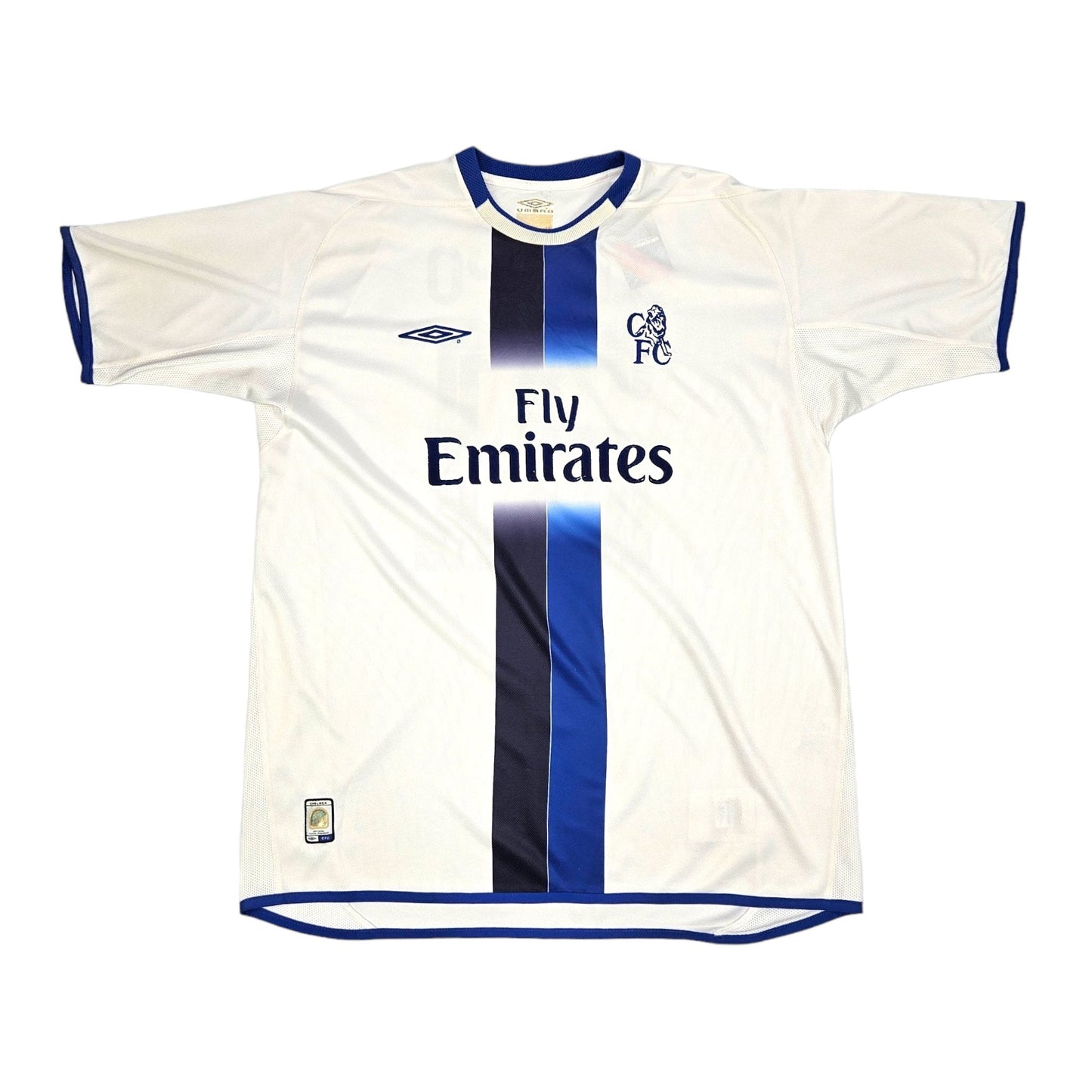 2003/05 Chelsea Away Football Shirt (XL) Umbro #21 Crespo