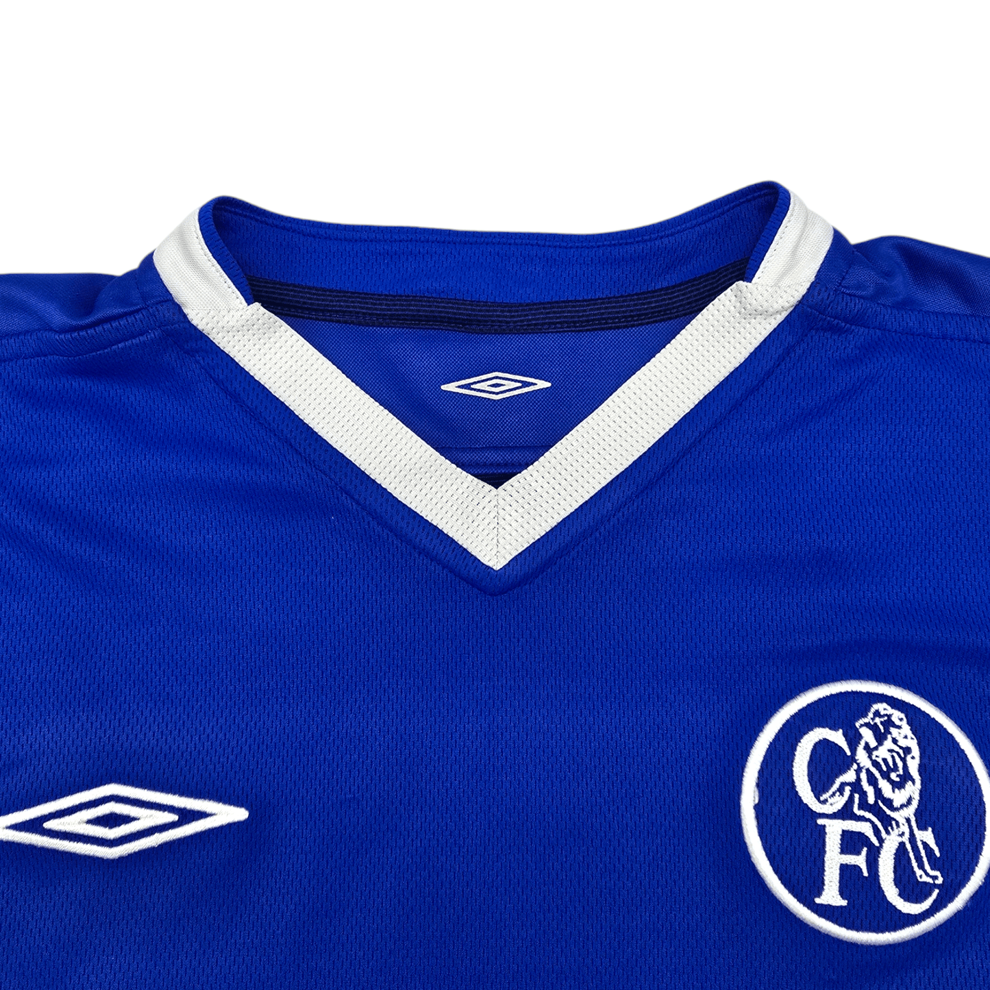 2003/05 Chelsea Home Football Shirt (M) Umbro #15 Drogba