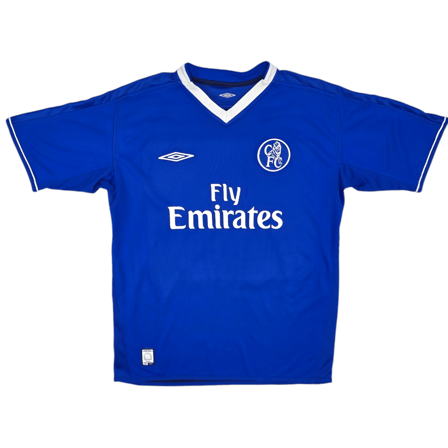 2003/05 Chelsea Home Football Shirt (M) Umbro #15 Drogba