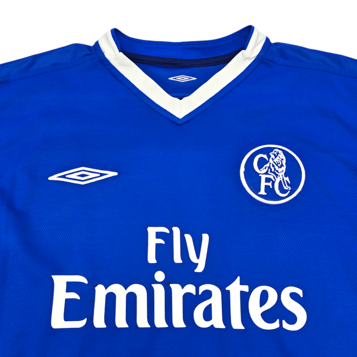 2003/05 Chelsea Home Football Shirt (M) Umbro #15 Drogba