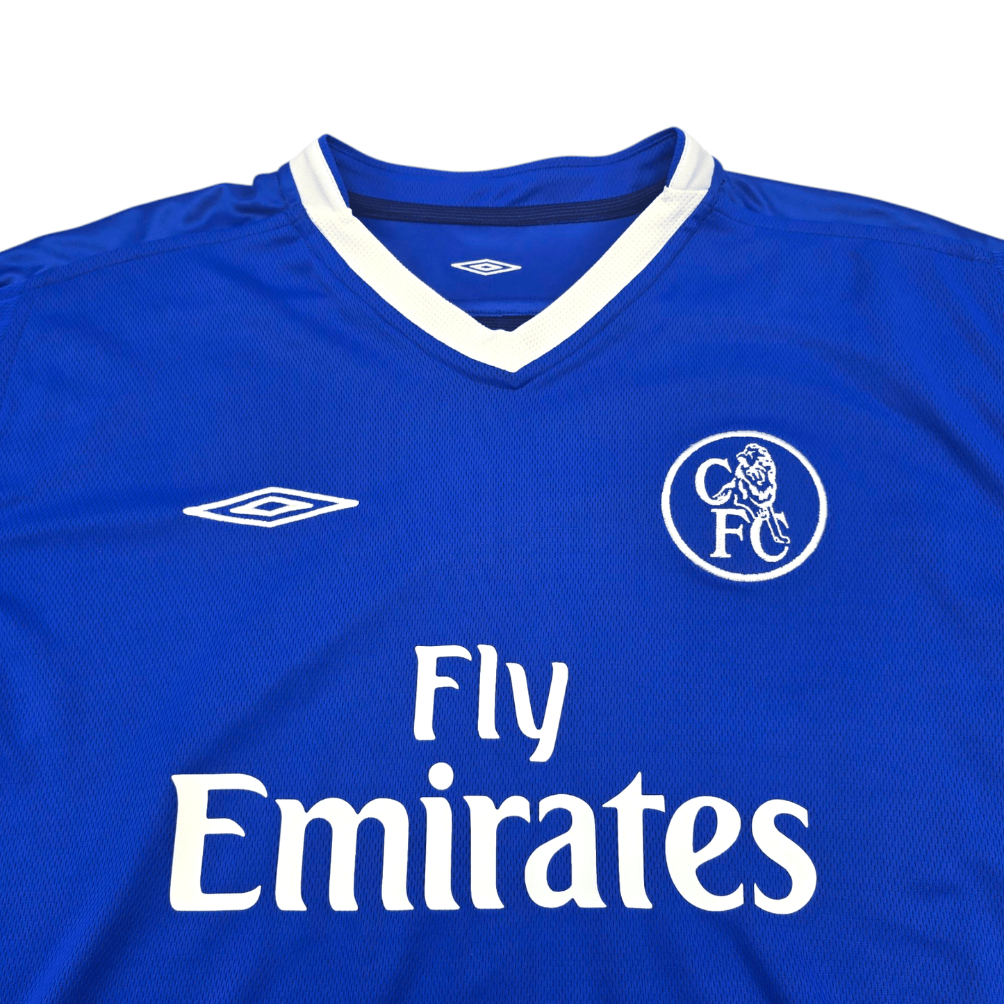 2003/05 Chelsea Home Football Shirt (M) Umbro #4 Makelele