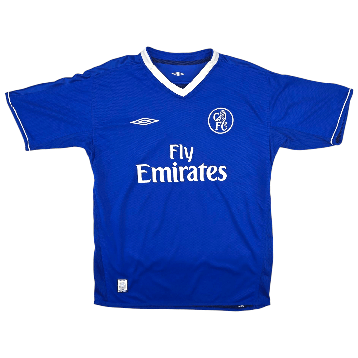 2003/05 Chelsea Home Football Shirt (M) Umbro #4 Makelele