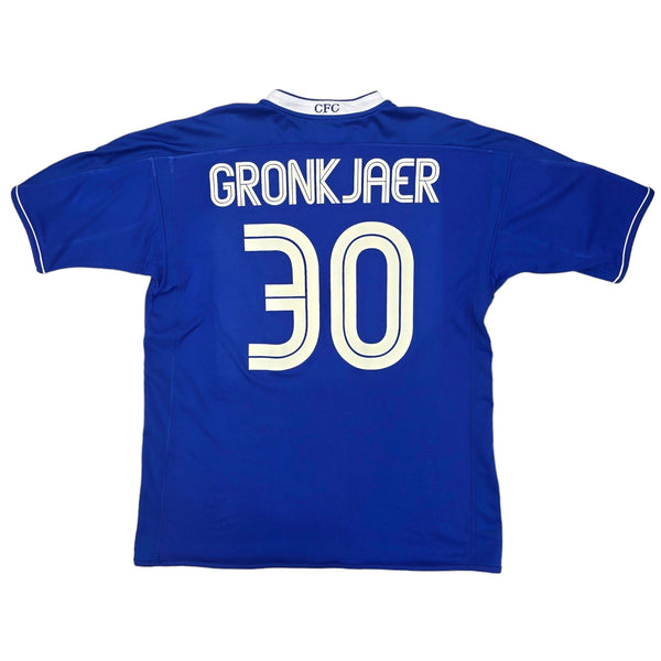 2003/05 Chelsea Home Football Shirt (XL) Umbro #30 Gronkjaer