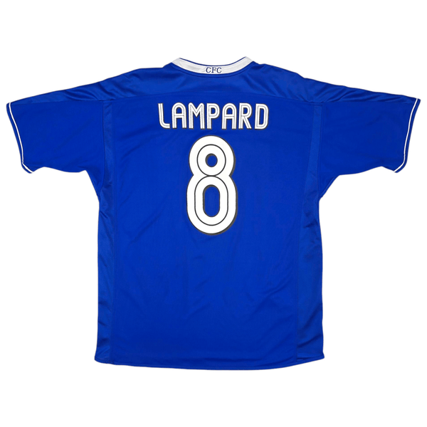 2003/05 Chelsea Home Football Shirt (XL) Umbro #8 Lampard