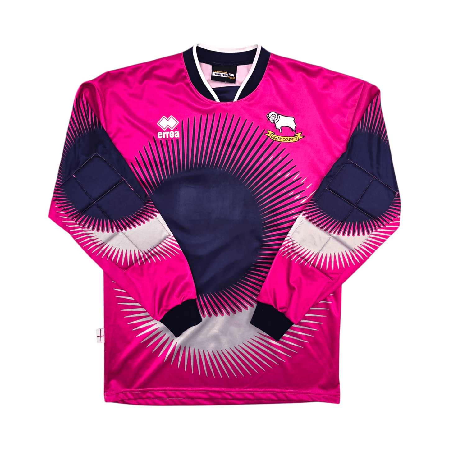 2003/05 Derby County Goal Keeper Football Shirt (M) Errea