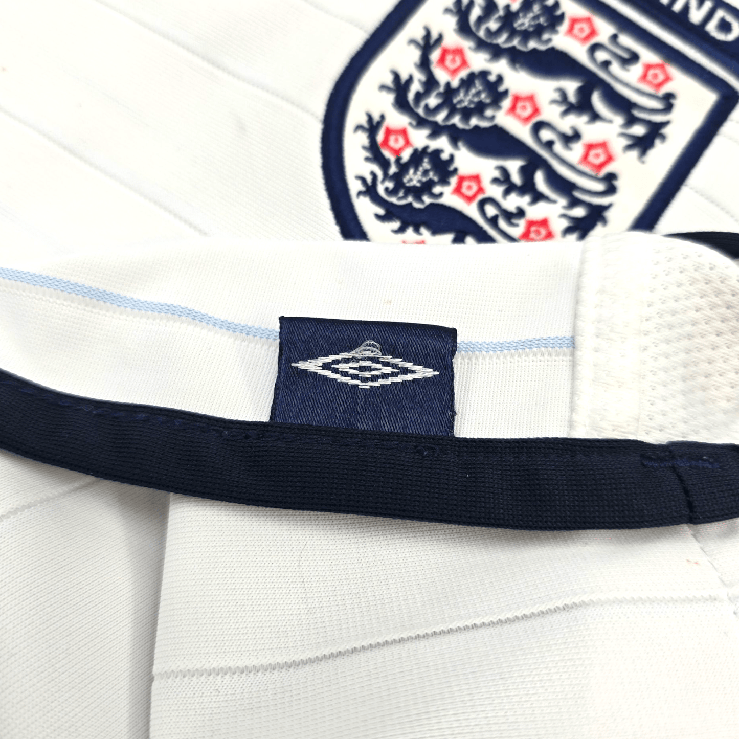 2003/05 England Home Football Shirt (2XL) Umbro #7 Beckham