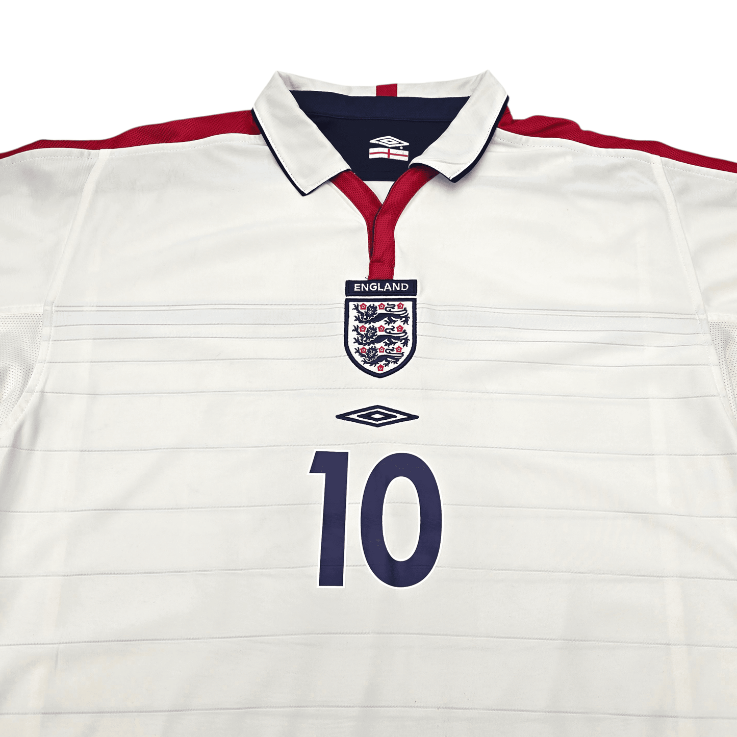 2003/05 England Home Football Shirt (L) Umbro #10 Owen