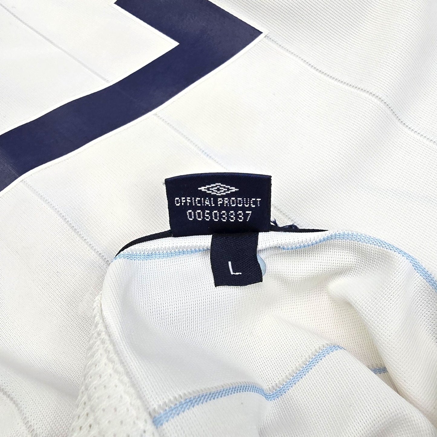 2003/05 England Home Football Shirt (L) Umbro #7 Beckham