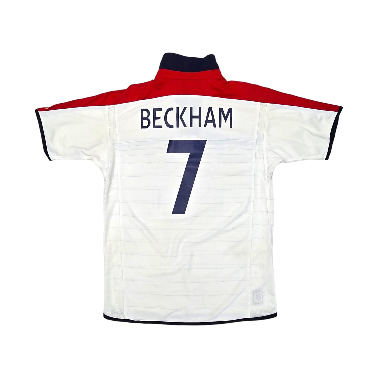 2003/05 England Home Football Shirt (L) Umbro #7 Beckham