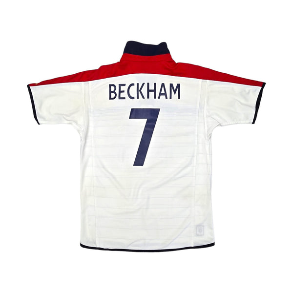 2003/05 England Home Football Shirt (L) Umbro #7 Beckham