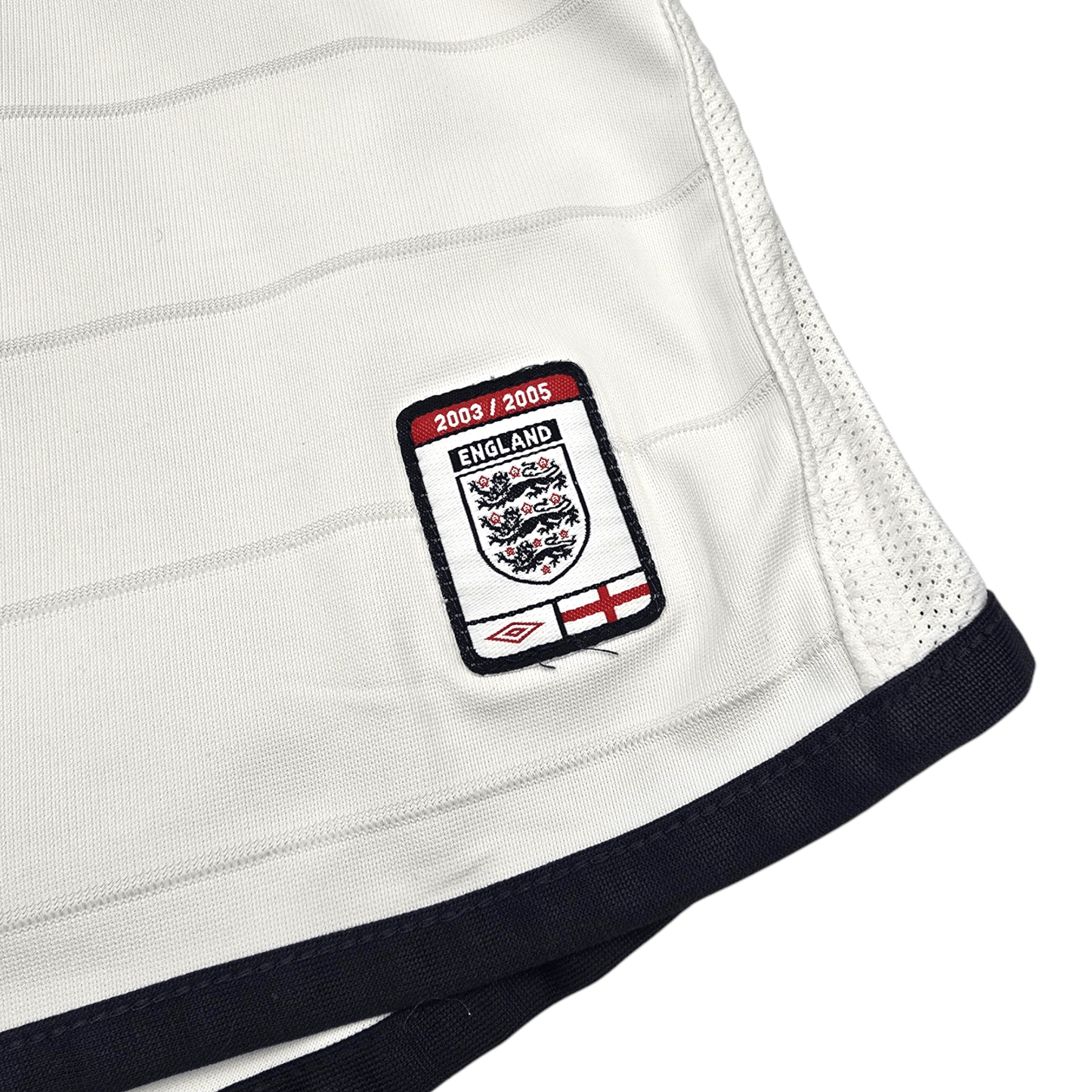 2003/05 England Home Football Shirt (L) Umbro #7 Beckham