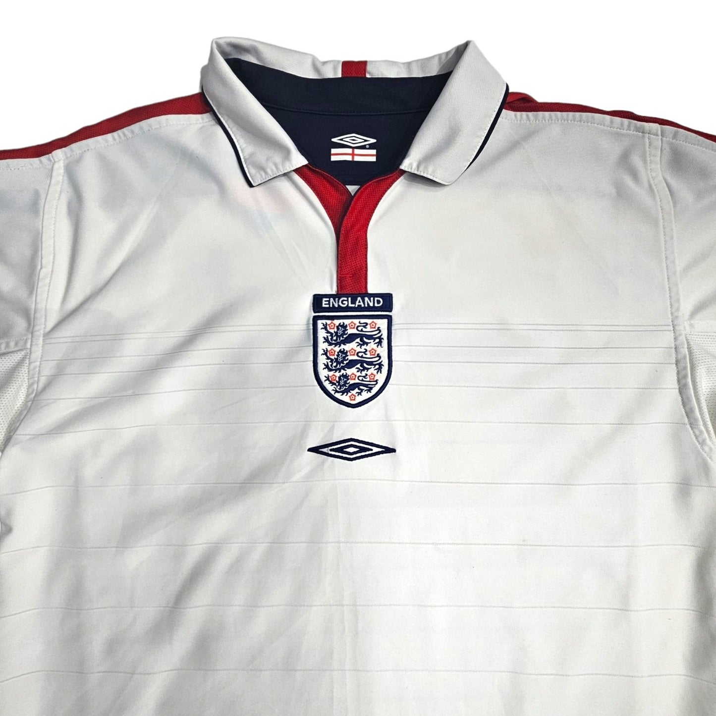 2003/05 England Home Football Shirt (M) Umbro