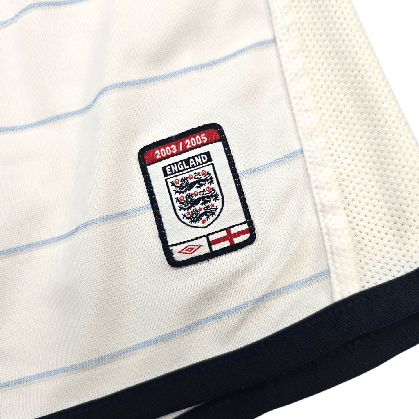 2003/05 England Home Football Shirt (S) Umbro #5 Ferdinand