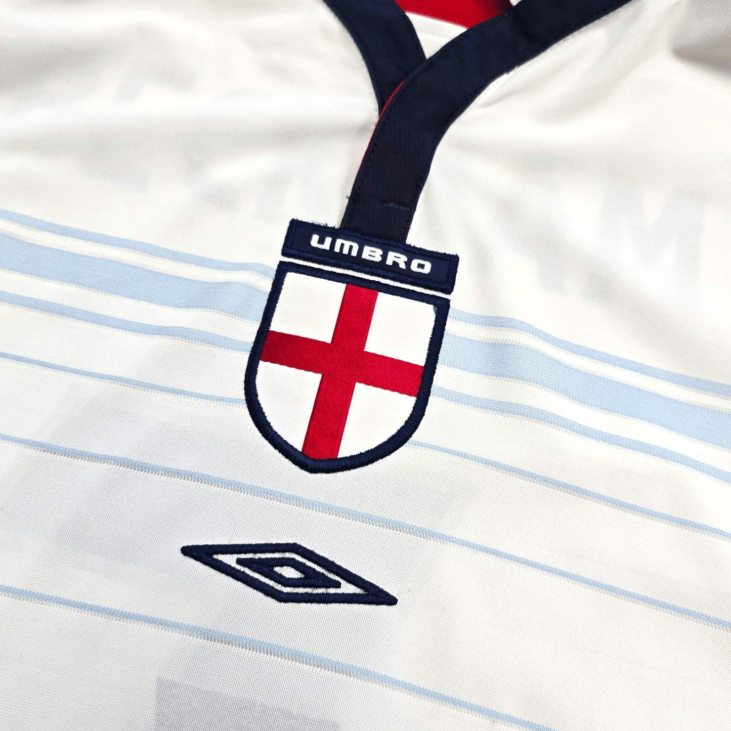 2003/05 England Home Football Shirt (XL) Umbro #7 Beckham