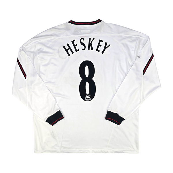 2003/05 Liverpool Away Football Shirt (2XL) Reebok #8 Heskey