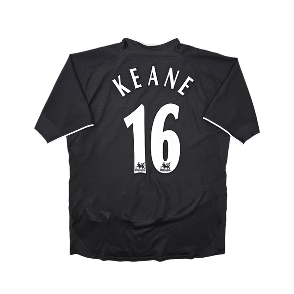 2003/05 Manchester United Away Football Shirt (L) Nike #16 Keane