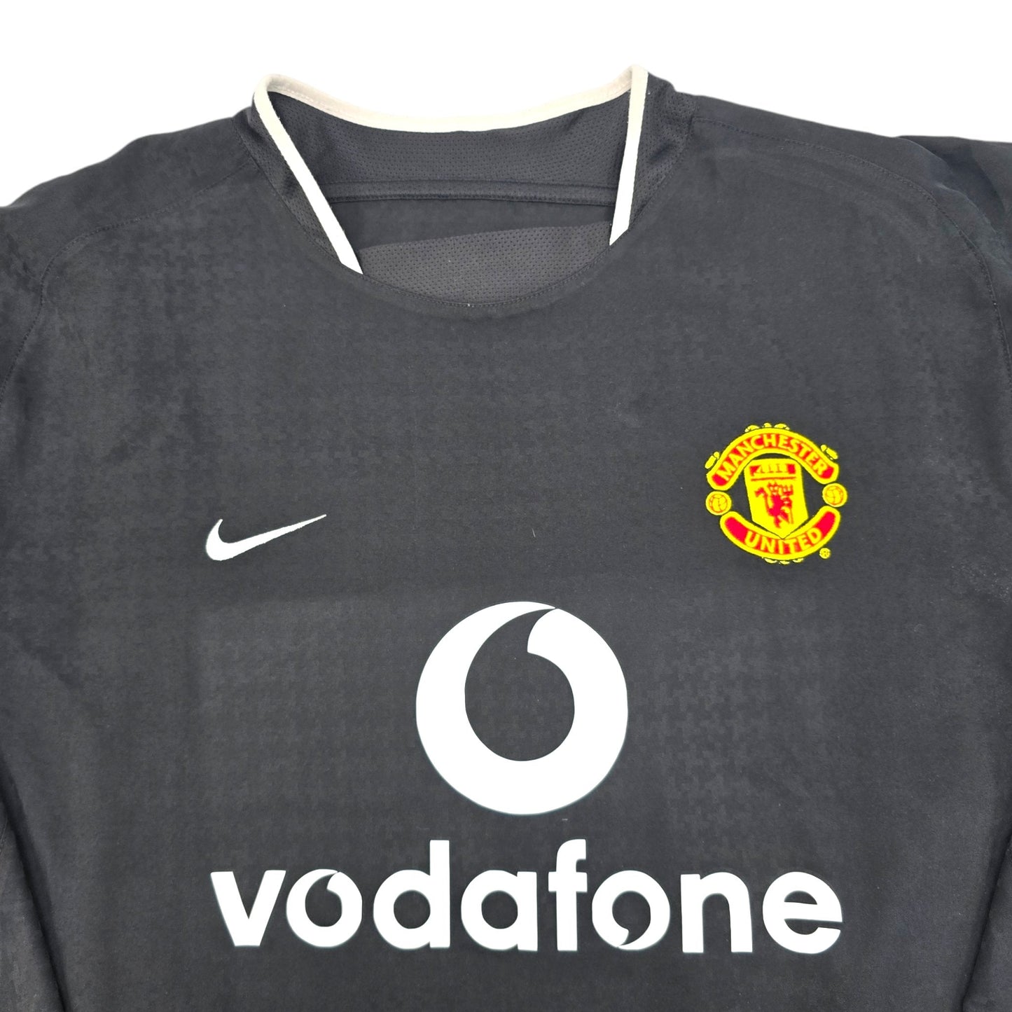 2003/05 Manchester United Away Football Shirt (L) Nike #18 Scholes