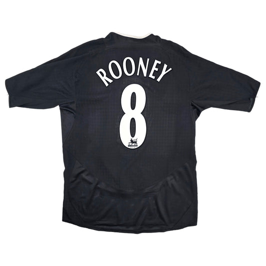 2003/05 Manchester United Away Football Shirt (M) Nike #8 Rooney