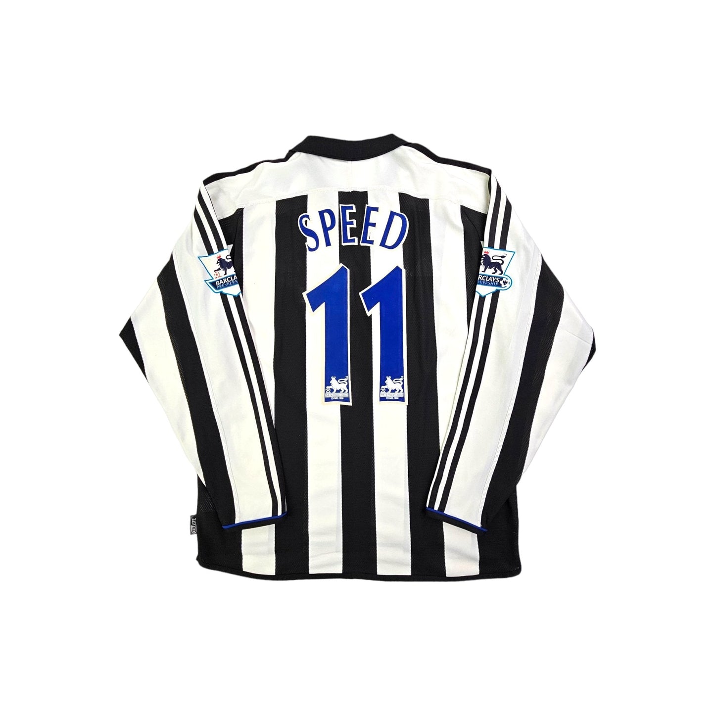 2003/05 Newcastle United Home Football Shirt (M) Adidas #11 Speed