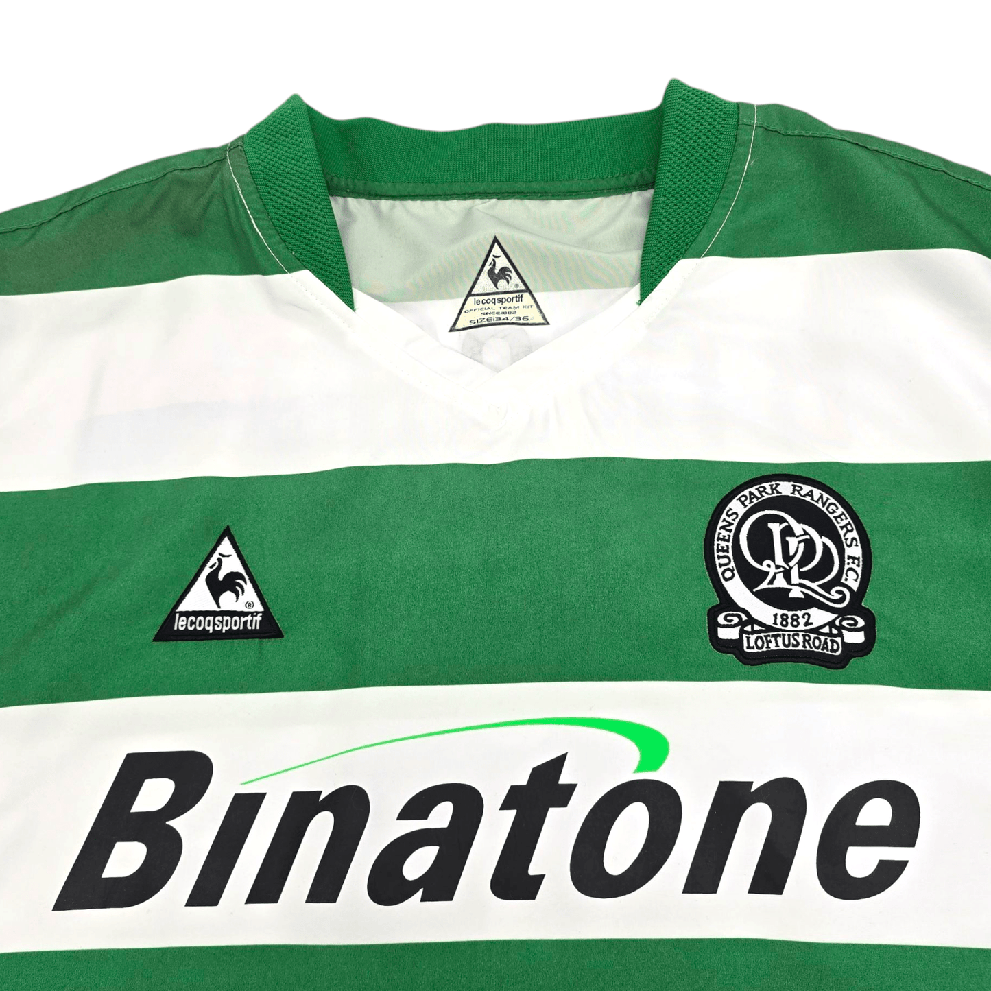 2003/05 Queens Park Rangers Away Football Shirt (S) Le Coq Sportif #8 Bircham
