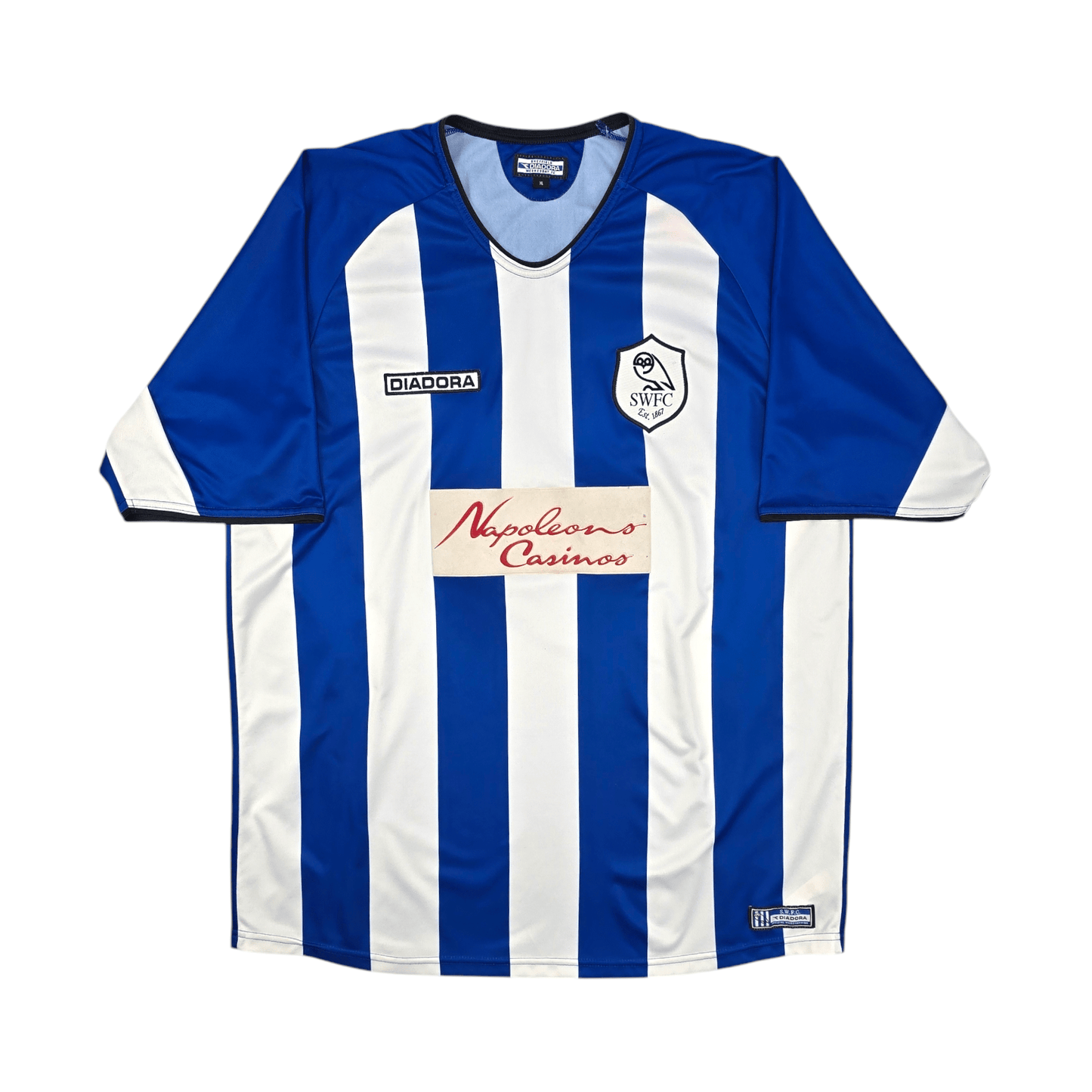 2003/05 Sheffield Wednesday Home Football Shirt (XL) Diadora