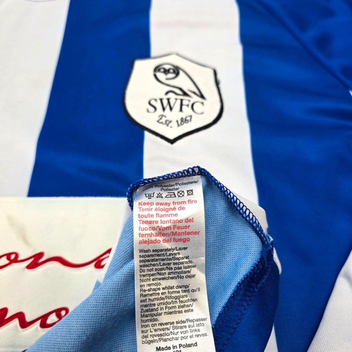 2003/05 Sheffield Wednesday Home Football Shirt (XL) Diadora