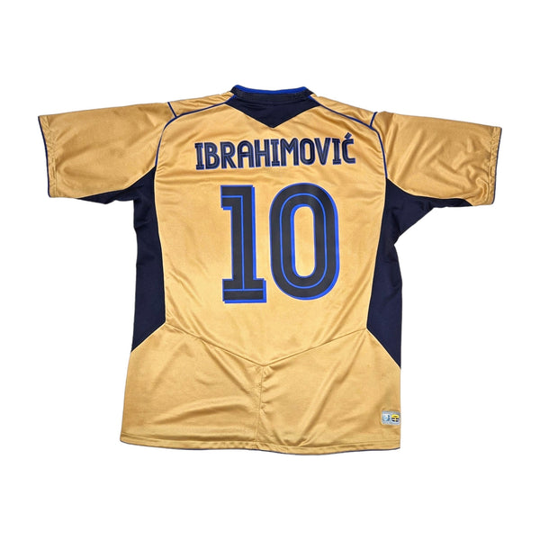 2004 Sweden Third Football Shirt (XL) Umbro #10 Ibrahimovic (Centenary)